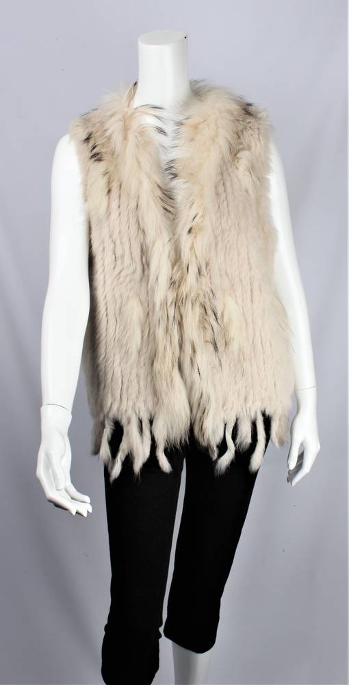 Alice & Lily fur vest cream STYLE: SC/4374CRM